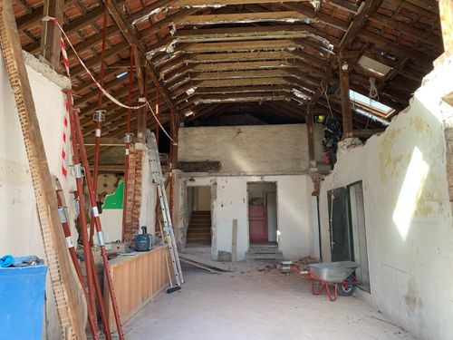 Rohbau Einfamilienhaus