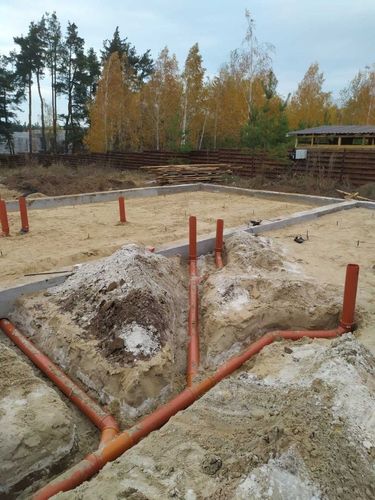 Kiesbett Fundament
