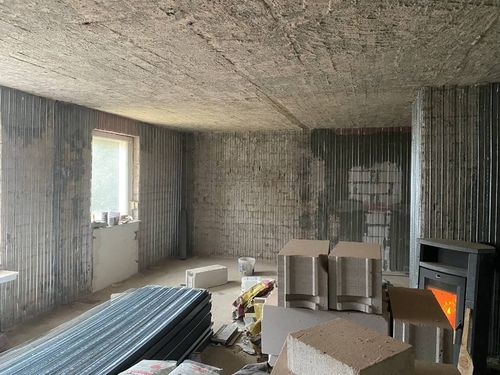 Betonplatte Fundament